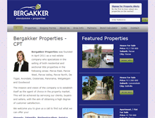 Tablet Screenshot of bergakkerproperties.co.za